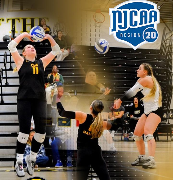 Hawks Volleyball Players Earn All-Region Honors